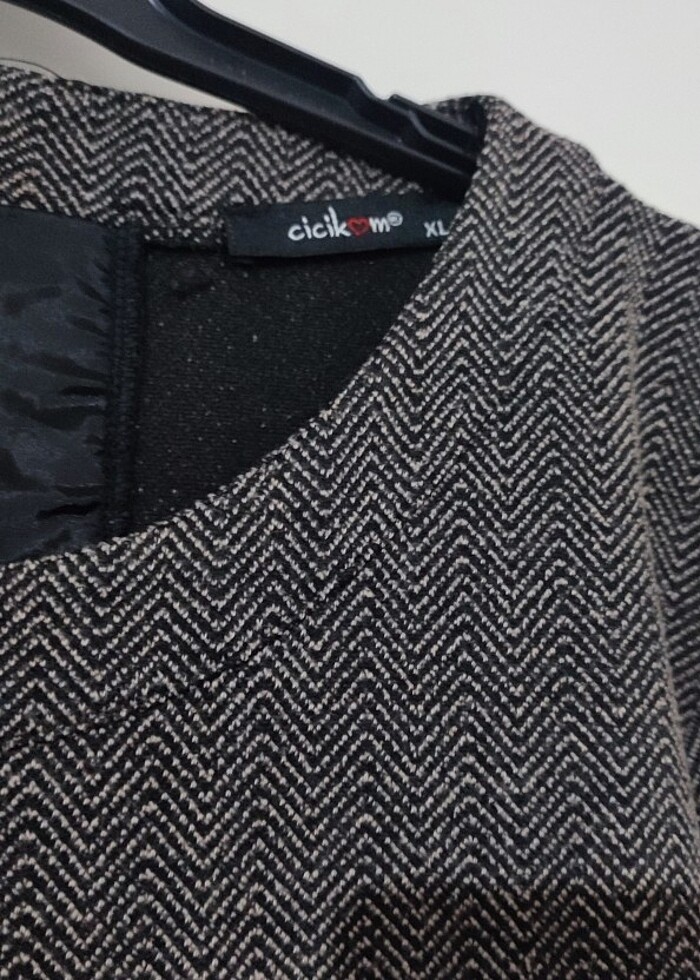 Kadin xl beden elbise - Görsel 3