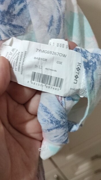 Koton kız bebek gömlek  - Görsel 3