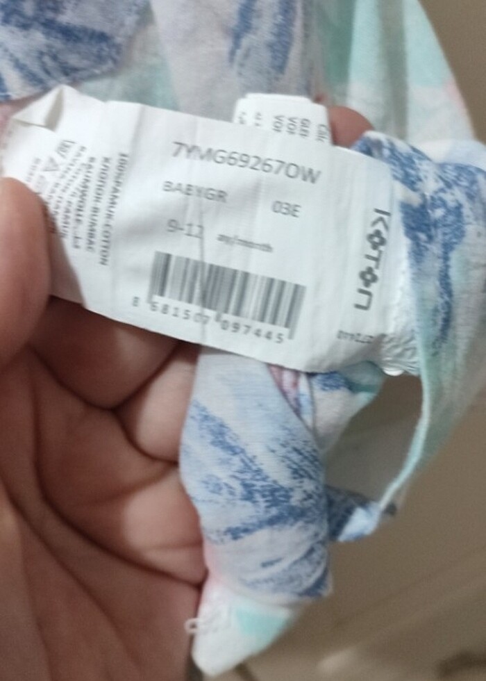 Koton kız bebek gömlek  - Görsel 3