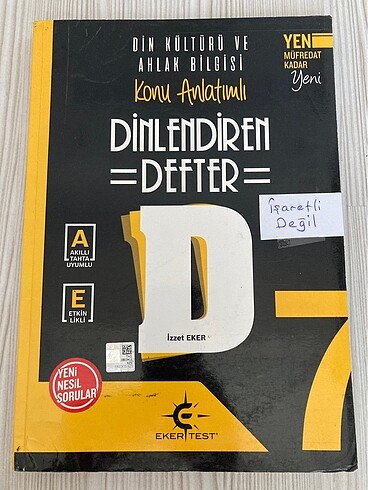Din kültürü 7. Sınıf
