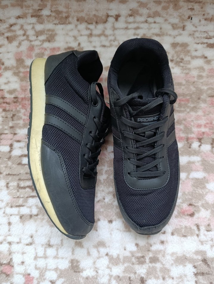 Siyah erkek Spor Ayakkabı - Görsel 4