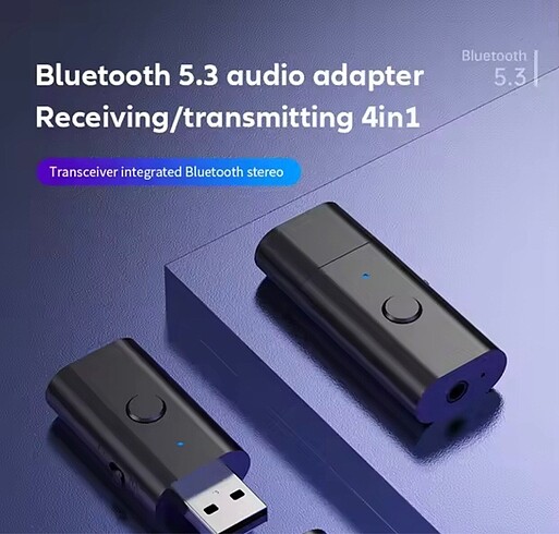 Ses alır ses verir Bluetooth 5.3 adaptör