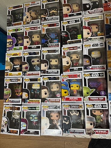  Beden Renk Funko pop figürleri orjinal