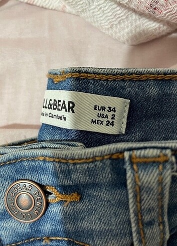 34 Beden Pull and bear jean