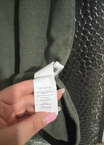 Trendyol & Milla Haki Yarım Kol Boğazlı Tunik / Elbise