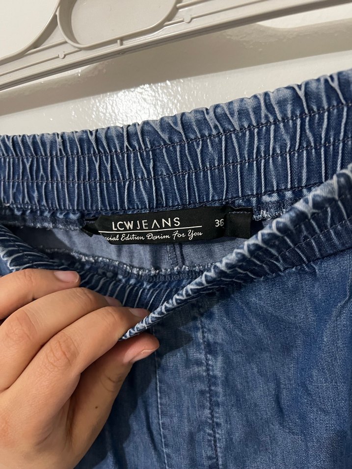  LCW Jeans Lastikli Bel Pantolon - Görsel 4