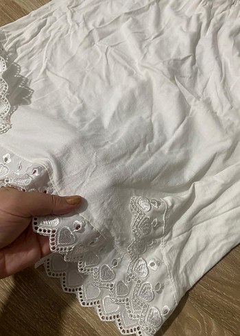 diğer Beden beyaz Renk Beyaz etek astar