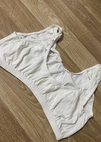 xl Beden Beyaz Atlet Sütyen Rahat ve Desteksiz
