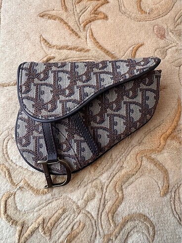 Beden kahverengi Renk Dior saddle bag bel çantası