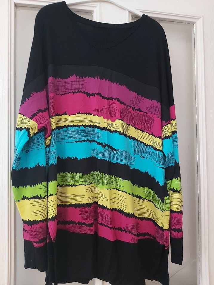 sadece bir kez giyildi yeni temiz pamuklu penye büyük beden - Görsel 2