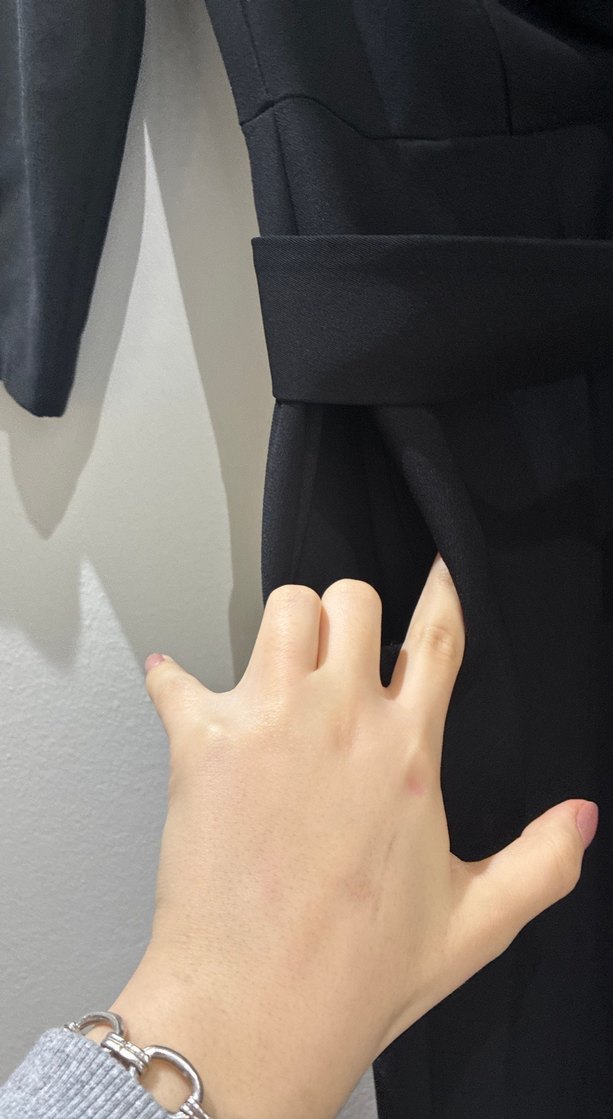 Adil ışık kadın siyah yarım kollu tulum - Görsel 3