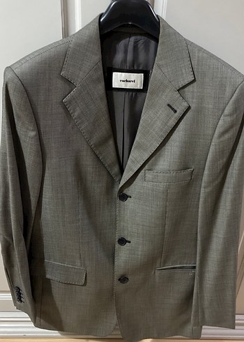 Cacharel Klasik Gri Erkek Blazer Ceket 48 Beden Hic Giyilmedi