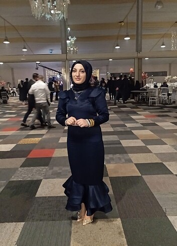 Diğer Saten tesettur abiye