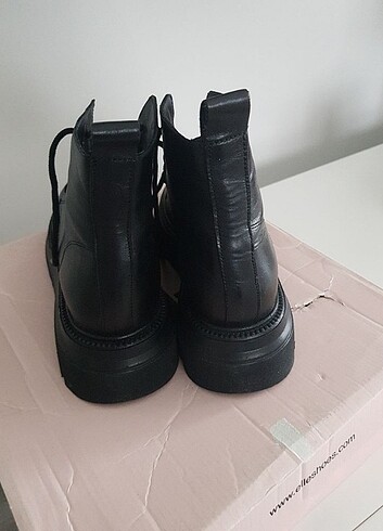 38 Beden siyah Renk ELLE SHOES BOT