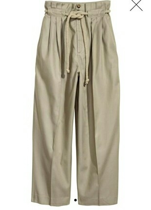 H&M gabardinden bilek boyu pantolon