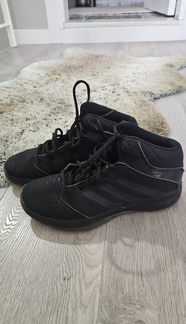 Erkek Çocuk Siyah Adidas Spor Ayakkabı - Görsel 3