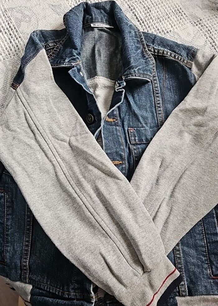 10 yaş kot ceket  - Görsel 3