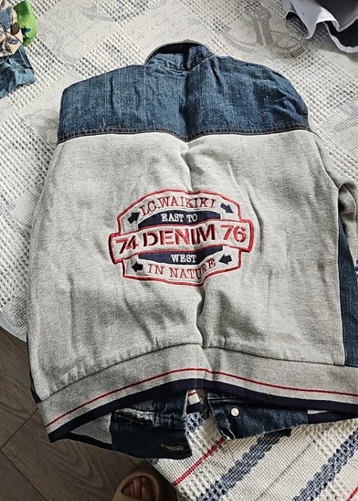 10 yaş kot ceket  - Görsel 4