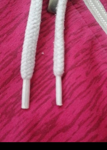 l Beden M-L uyumlu Barbie Pembesi Fermuarlı Uzun Kollu Kadın Sweatshirt