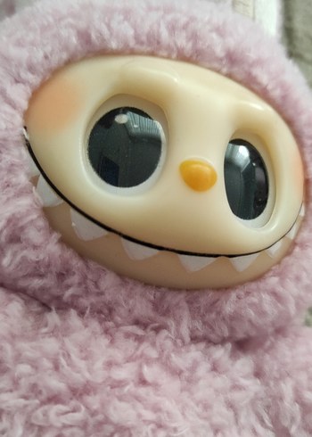 Beden Renk Labubu Pembe Peluş Oyuncak Figür büyük boy ölçüler fotoğraflarda
