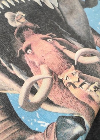 Baskılı Gri Dinozor Desenli Yastık - Görsel 9