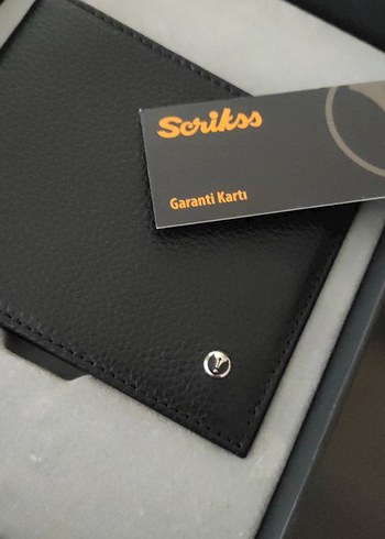 Scrikss Siyah Dolma Kalem ve Cüzdan Seti
sıfır orijinal kutusund - Görsel 3