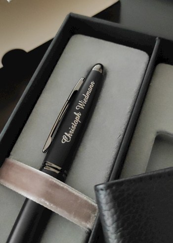 Scrikss Siyah Dolma Kalem ve Cüzdan Seti
sıfır orijinal kutusund - Görsel 6