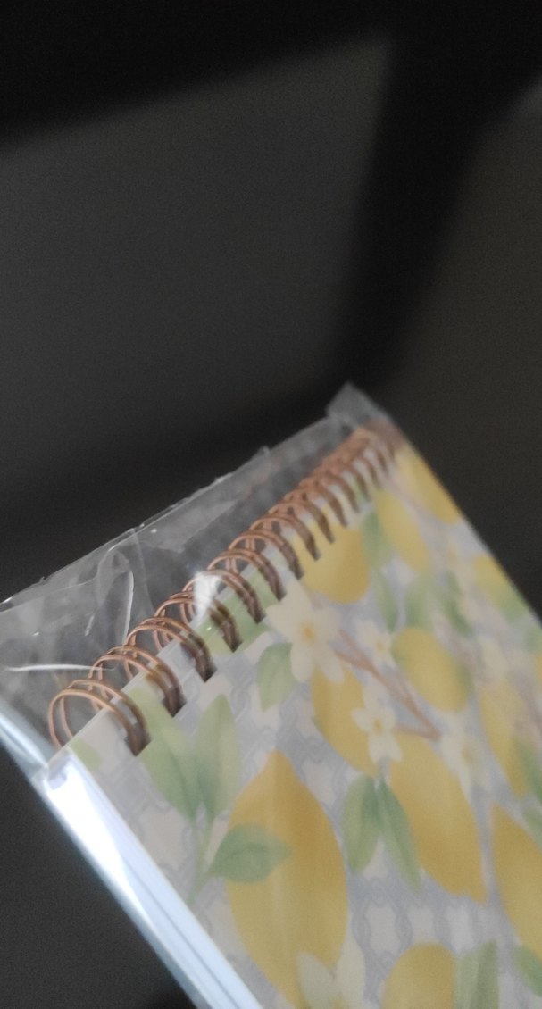 PAPERARO Sarı Pastel Renkli Limon Desenli  Defter - Görsel 4