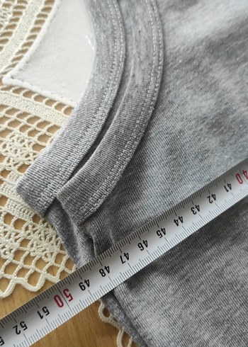 Gri Kolsuz ikili erkek atlet temiz kusursuz - Görsel 5