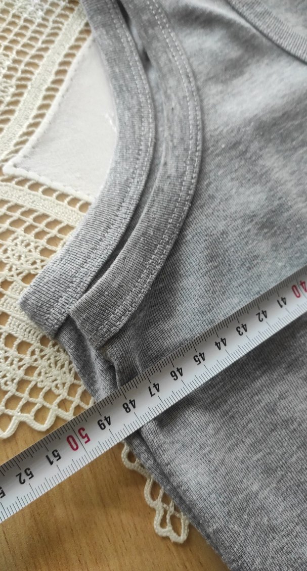 Gri Kolsuz ikili erkek atlet temiz kusursuz - Görsel 5