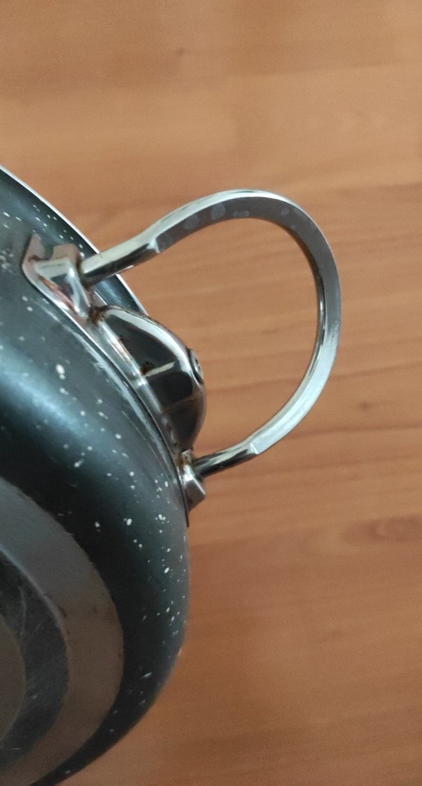 Parlak Siyah Kulplu Tencere - Görsel 5