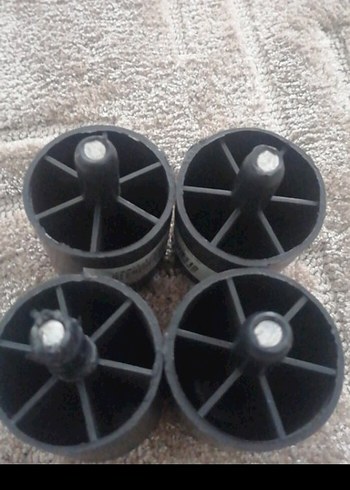 Siyah Mobilya Ayağı Seti - Görsel 3