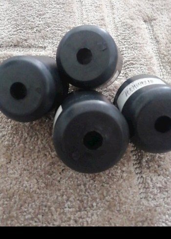 Siyah Mobilya Ayağı Seti - Görsel 4