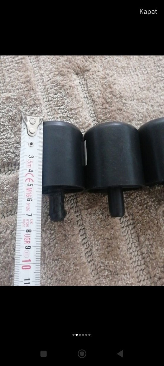 Siyah Mobilya Ayağı Seti - Görsel 5