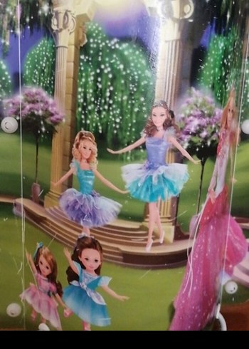 Barbie masa lambası gece lambası aydınlatma - Görsel 4