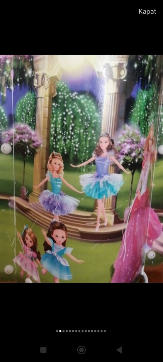 Barbie masa lambası gece lambası aydınlatma - Görsel 4