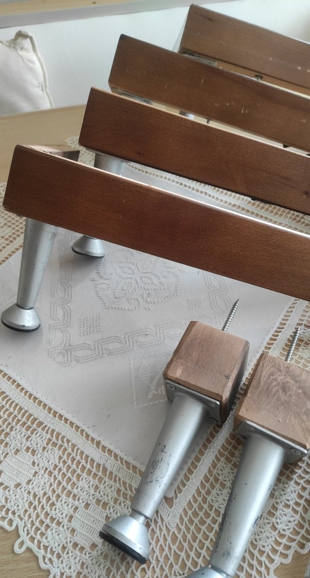 Gerçek Ahşap Ve Metal Mobilya Ayakları - Görsel 5