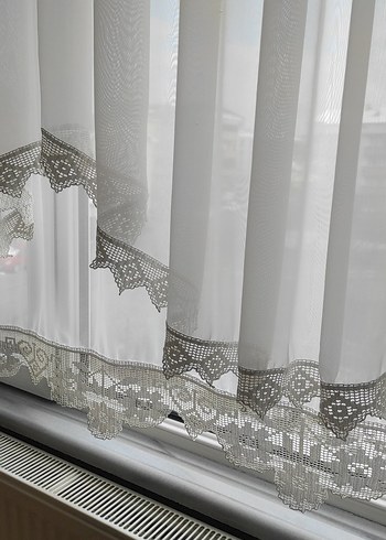 El İşi Dantel Perde 
İpi Altınbaşak Tülü Taç Marka - Görsel 6