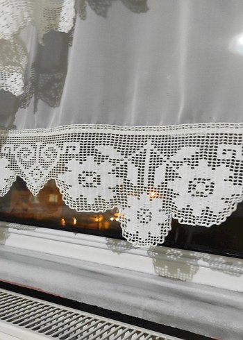 El İşi Dantel Perde 
İpi Altınbaşak Tülü Taç Marka - Görsel 3