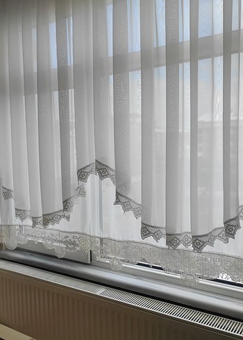 El İşi Dantel Perde 
İpi Altınbaşak Tülü Taç Marka - Görsel 2