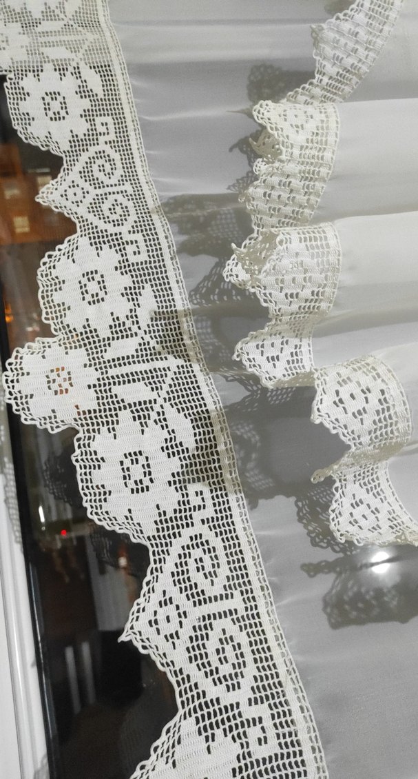 El İşi Dantel Perde 
İpi Altınbaşak Tülü Taç Marka - Görsel 4