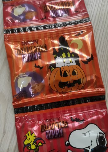 Halloween Temalı Snoopy  Jelibon Paketi - Görsel 3