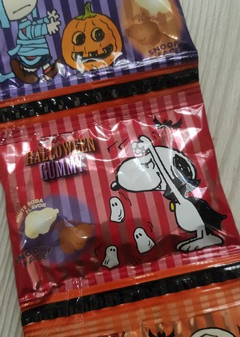 Halloween Temalı Snoopy  Jelibon Paketi - Görsel 2