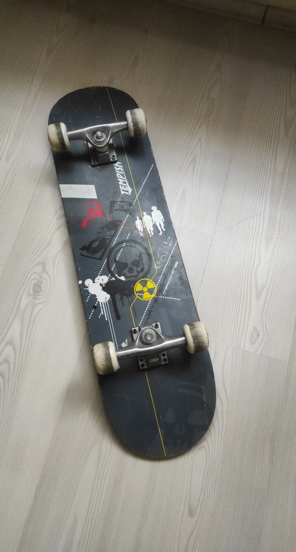 TEMPISH SKATEBOAROS  Siyah Kaykay 
 Sorunsuz 80 cm -20 cm-100 Kg - Görsel 3