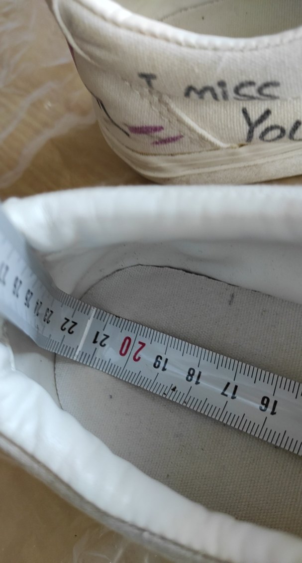 36 numara TWIST Beyaz Baskılı Kadın Sneakers Sıfır Ayarında - Görsel 5