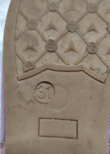 31 Numara BABY D S Pembe Parlak Kız Çocuk Babet Ayakkabı - Görsel 8