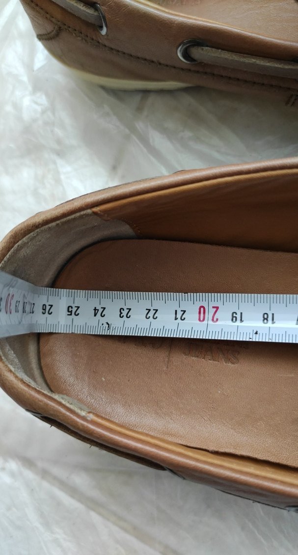 40 numara ARMANİ Kahverengi Deri Erkek Klasik Ayakkabı Tertemiz - Görsel 4