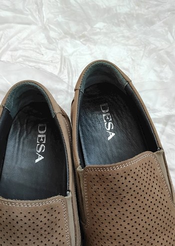 40 numara DESA Kahverengi Süet Erkek Klasik Ayakkabı Tertemiz - Görsel 3