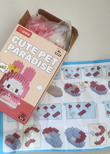 Disney Hello Kitty my Lego 243 parça Sıfır Kutulu - Görsel 3