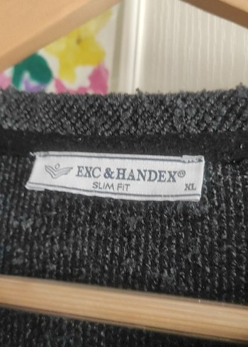 L-XL uyumlu Gri Buklet Örgü Yün Erkek Kazak - Görsel 2